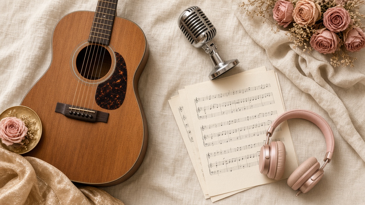 Instruments ready for a new song