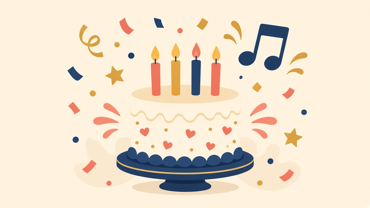 Birthdays occasion illustration