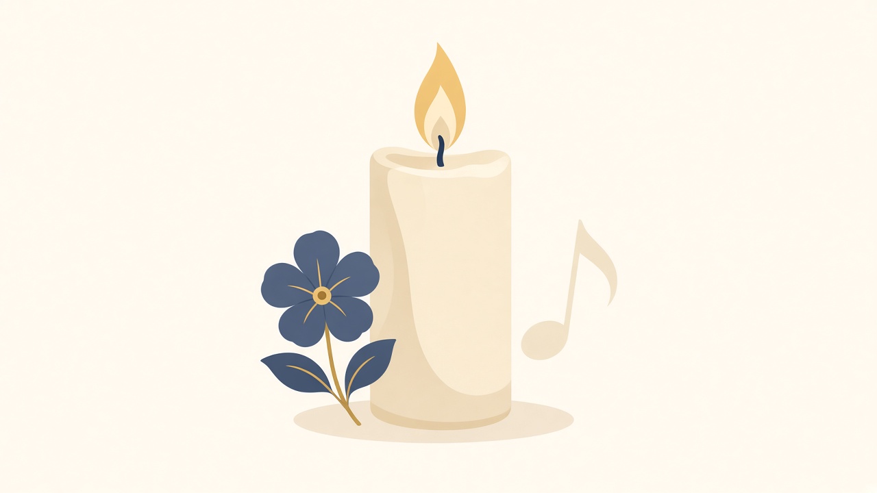 Memorials & remembrance occasion illustration
