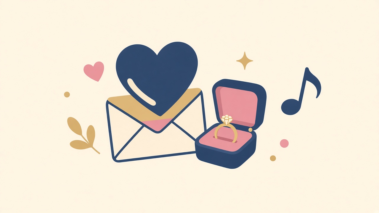 Valentine’s & proposals occasion illustration